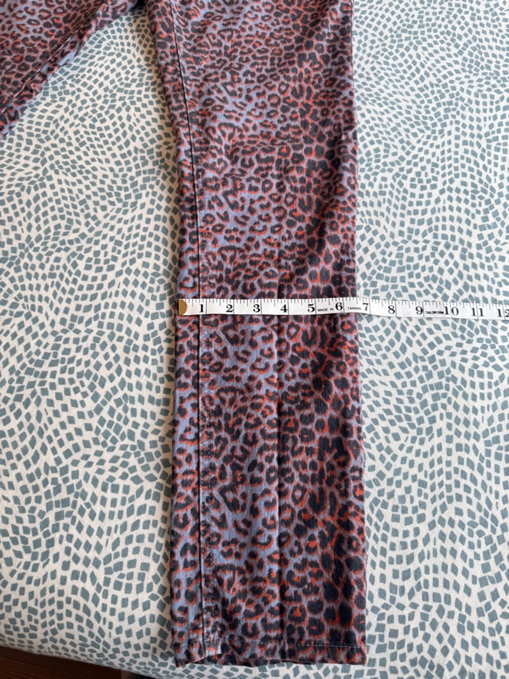 Boom Boom Jeans | Red and Purple Leopard Print Pants - Picture 8 of 11